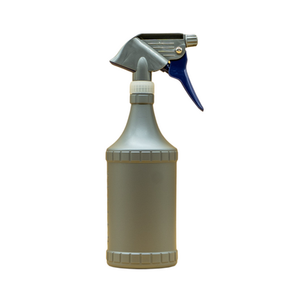 Gasket Pro 32oz 360-Degree Filter Bottle with Gray & Blue Delta Industries Spray Head - USA Designed & Assembled