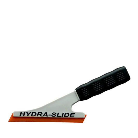 Hydra-Slide Squeegee – Rubber-Handled Tool with Custom Channel Blade Options for Window Tinting