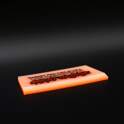 5 Inch Agent Orange 90 Duro HyperFlex Squeegee Blade