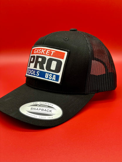 Gasket Pro  Branded Hat original logo solid black