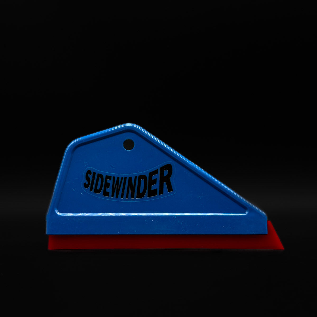 Sidewinder Squeegee Tool with Cyclone Red Blade – 87 Durometer for Effective Solution Extraction on Curved Surfaces in Window Tinting.